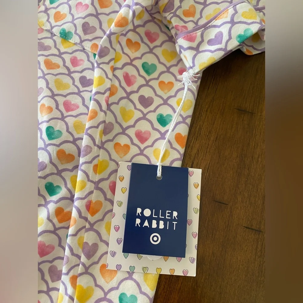 Roller Rabbit Heart Print Pjs - Picture 2 of 5